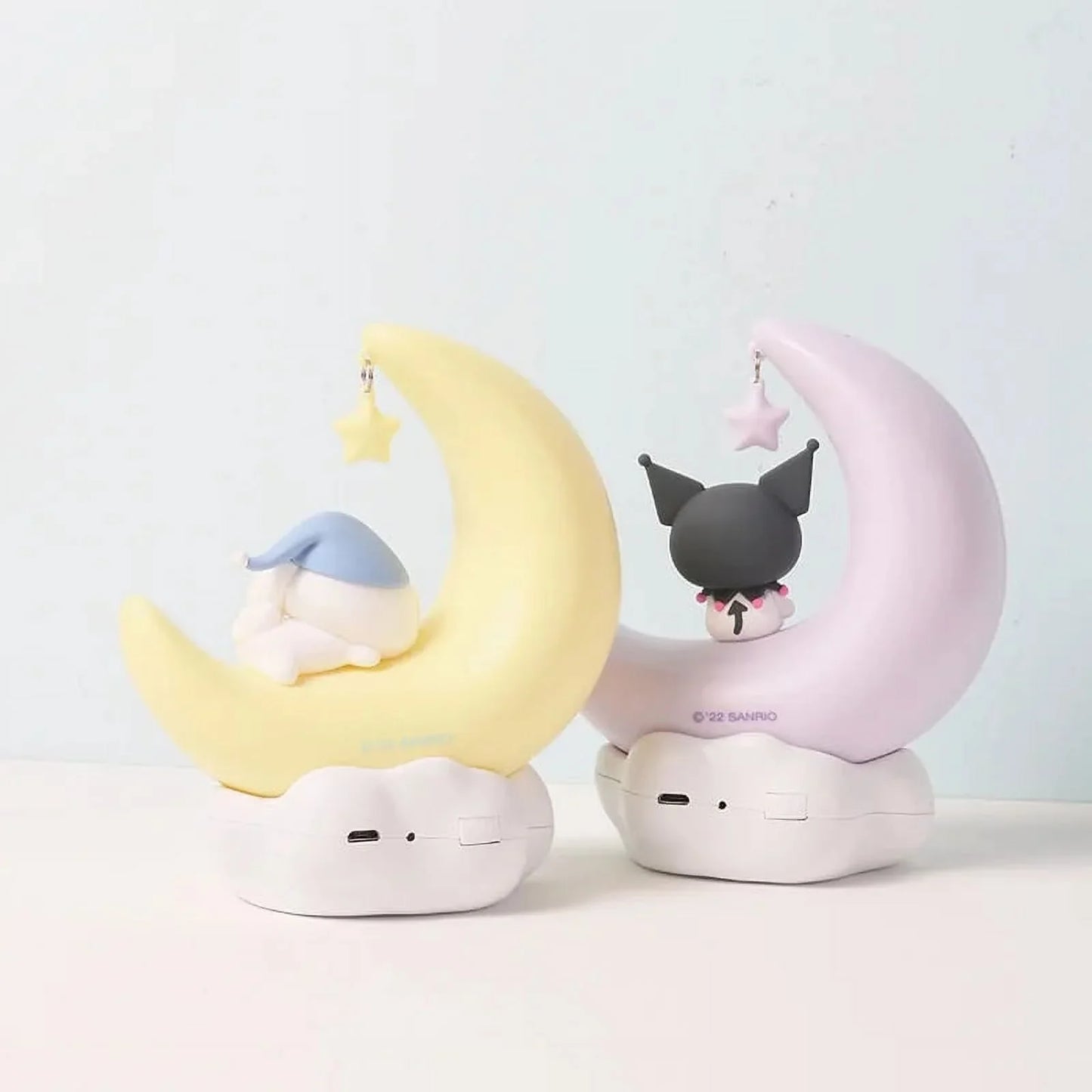 Sanrio Crescent LED Night Lamp - Official