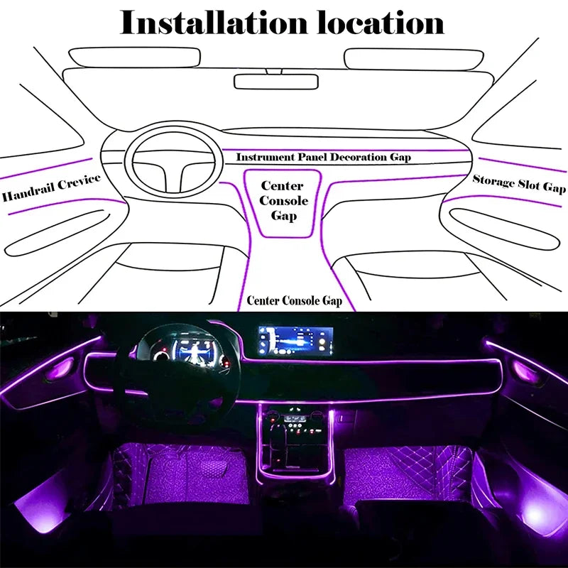 TRUSTY Interior LED Strip Light