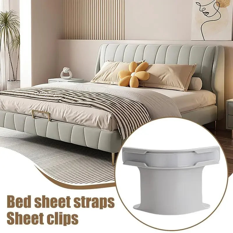 4pcs Bed Sheet Holders Straps Fitted