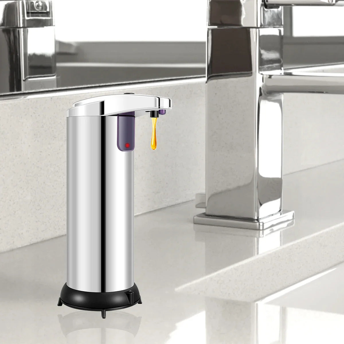 T-TECH Automatic Soap Dispenser, Touchless Liquid Hand Soap Dispenser