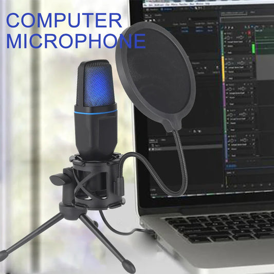 USB Microphone for Laptop & Desktop