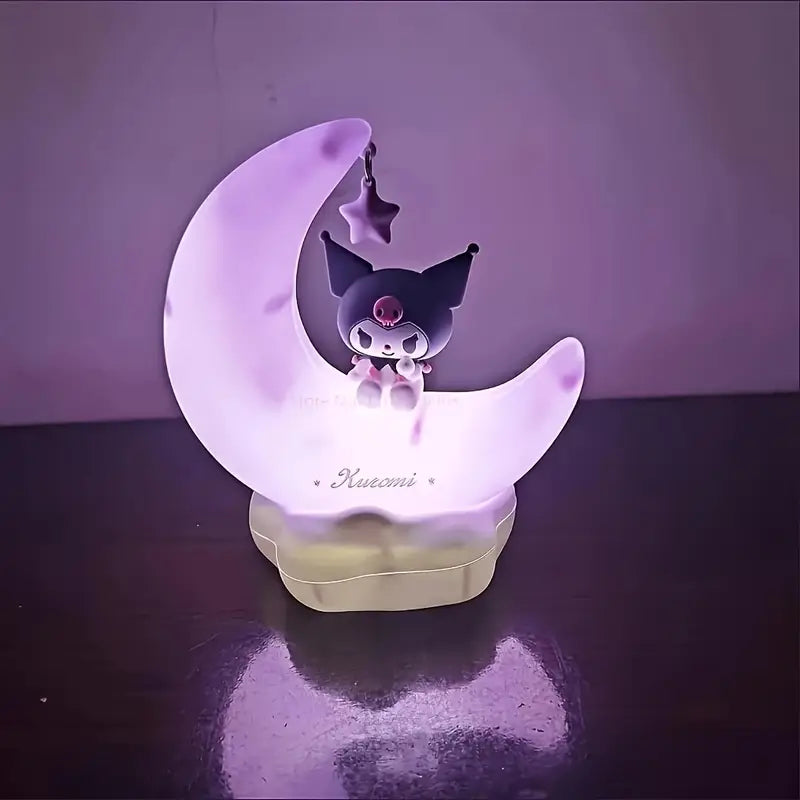 Sanrio Crescent LED Night Lamp - Official