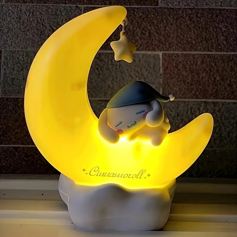 Sanrio Crescent LED Night Lamp - Official