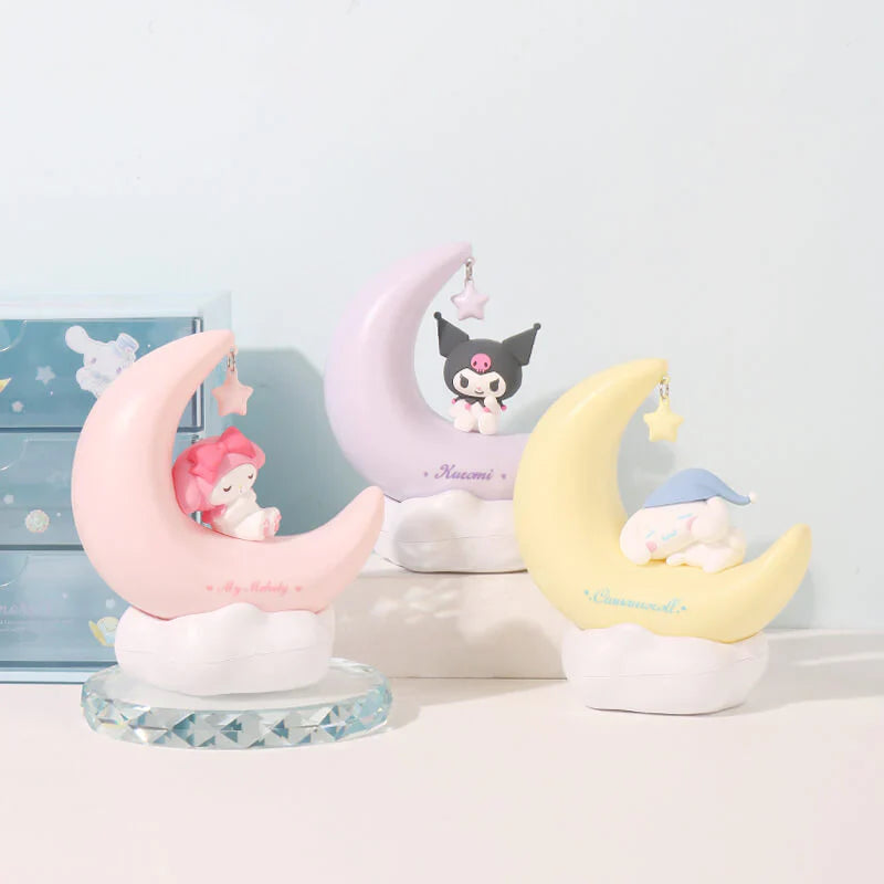 Sanrio Crescent LED Night Lamp - Official